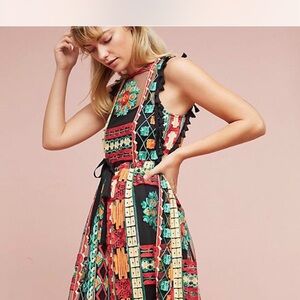 Eva Franco Anthropologie Saskia Dress